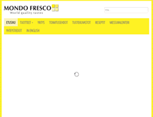 Tablet Screenshot of mondofresco.com